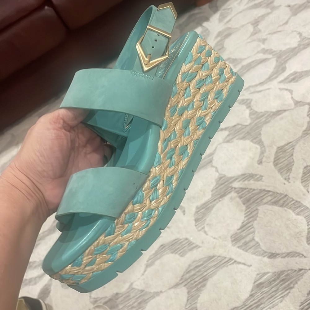 Soft suede sandals!